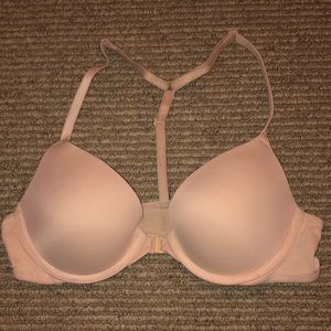 Beige PINK Push-up Bra
